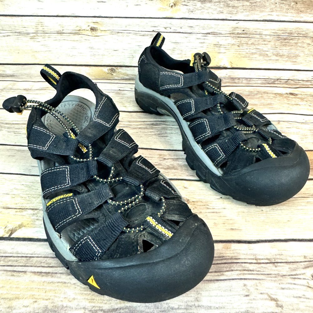 Keen Black and Gray Waterproof Closed-Toe Sport Sandals